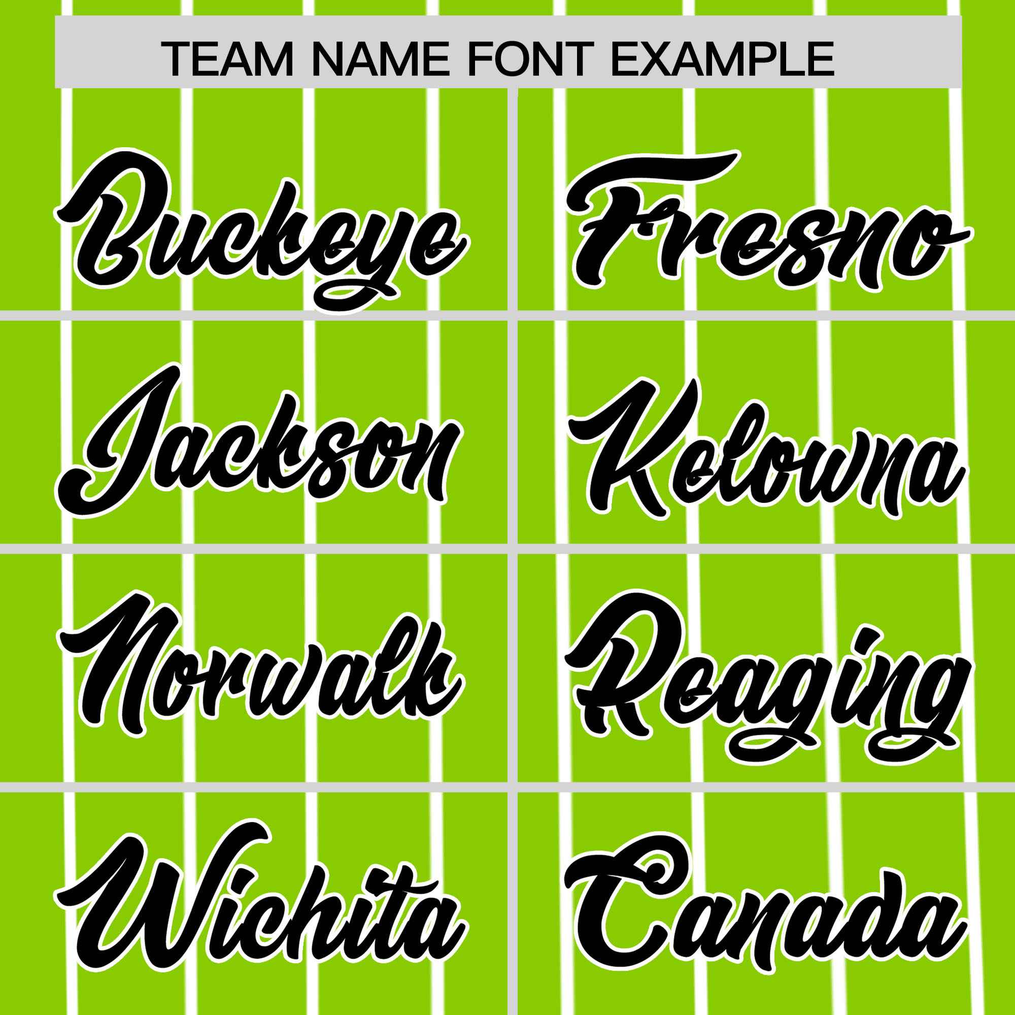Custom Neon Green White Pinstripe Personalized Side Two-tone Authentic Baseball Jersey