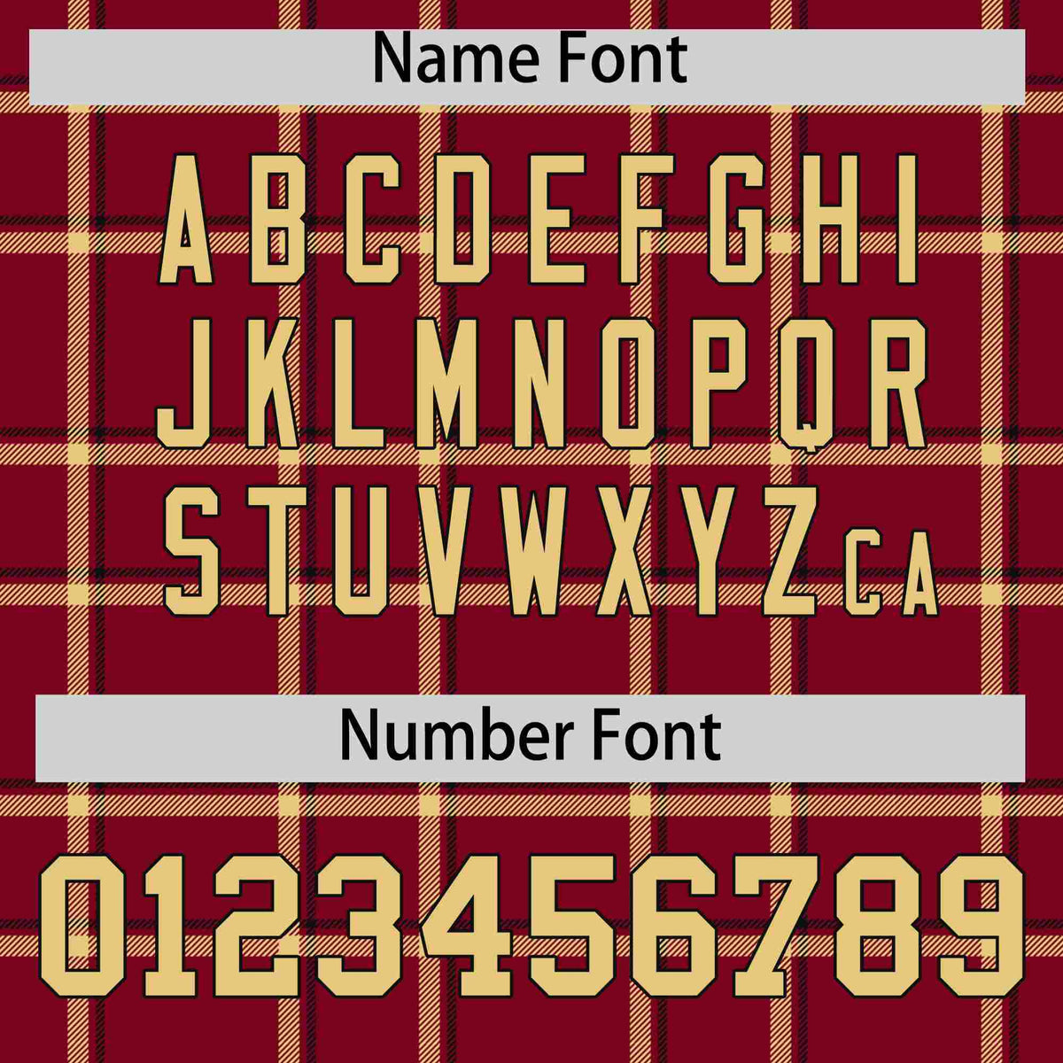 Custom Crimson Personalized Plaid Design Authentic Baseball Jersey