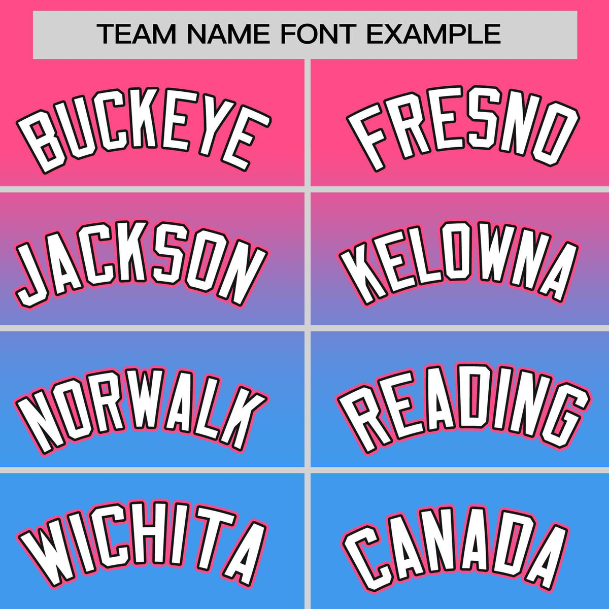 Custom Powder Blue Pink Gradient Fashion Design Authentic Baseball Jersey | KXKSHOP