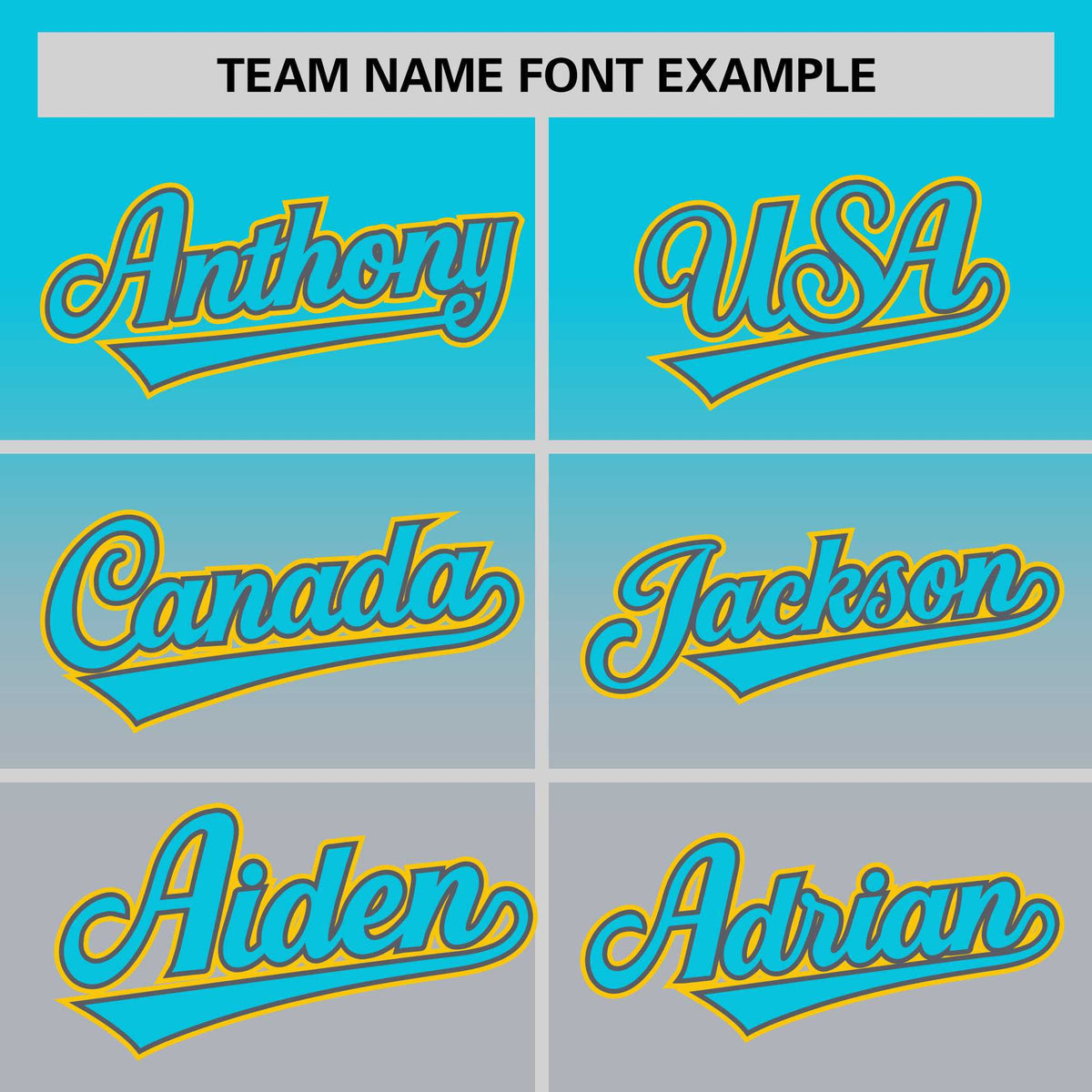 Custom Gray Sky Blue Gradient Fashion Design Authentic Baseball Jersey | KXKSHOP