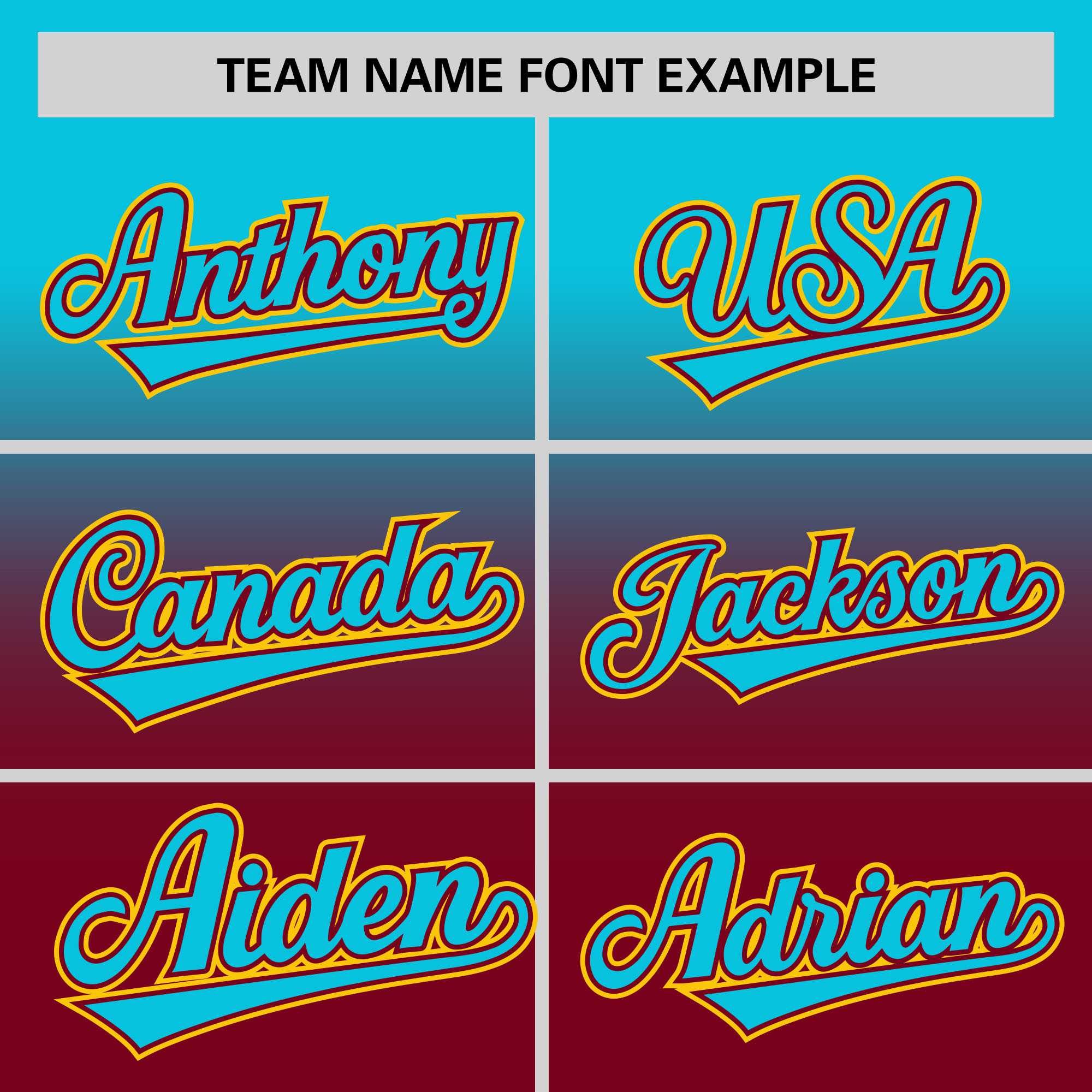 Custom Crimson Sky Blue Gradient Fashion Design Authentic Baseball Jersey | KXKSHOP