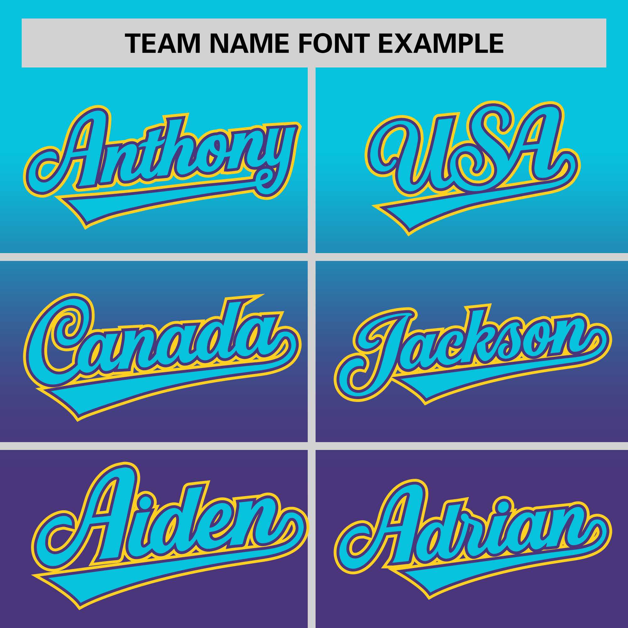 Custom Purple Sky Blue Gradient Fashion Design Authentic Baseball Jersey | KXKSHOP