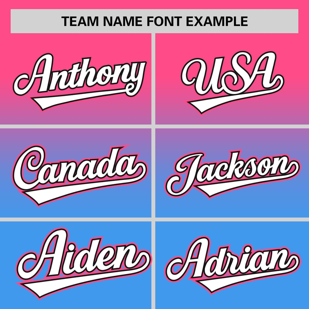 Custom Powder Blue Pink Gradient Fashion Design Authentic Baseball Jersey | KXKSHOP