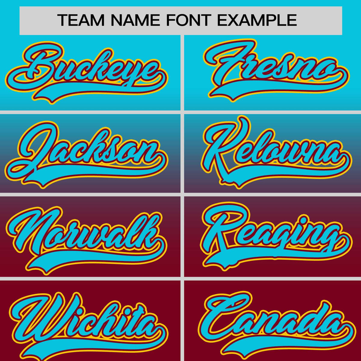 Custom Crimson Sky Blue Gradient Fashion Design Authentic Baseball Jersey | KXKSHOP