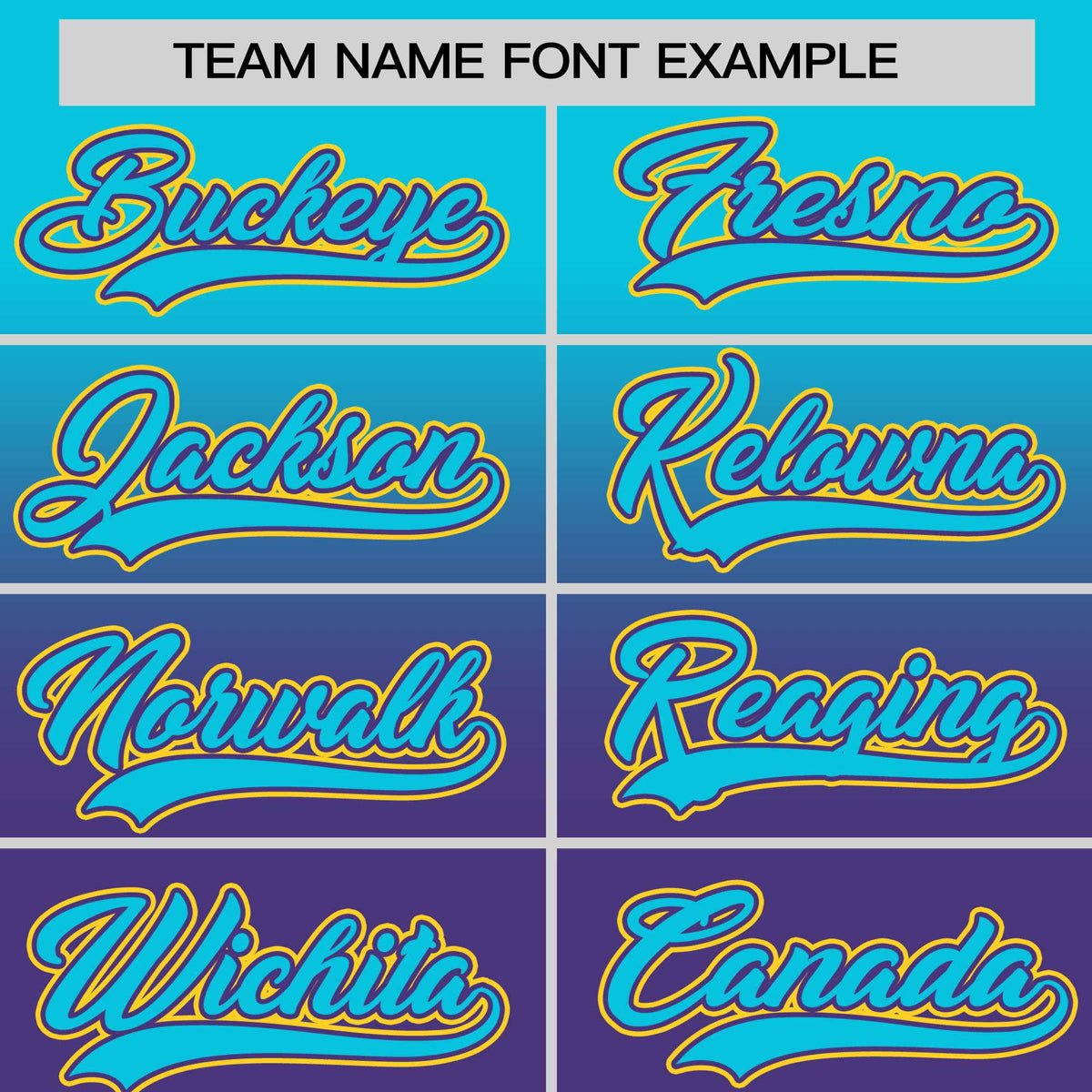 Custom Purple Sky Blue Gradient Fashion Design Authentic Baseball Jersey | KXKSHOP