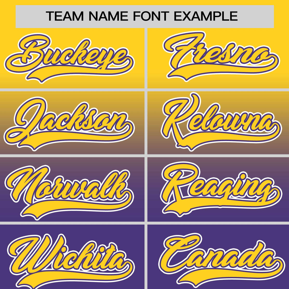 Custom Purple Gold Gradient Fashion Design Authentic Baseball Jersey | KXKSHOP