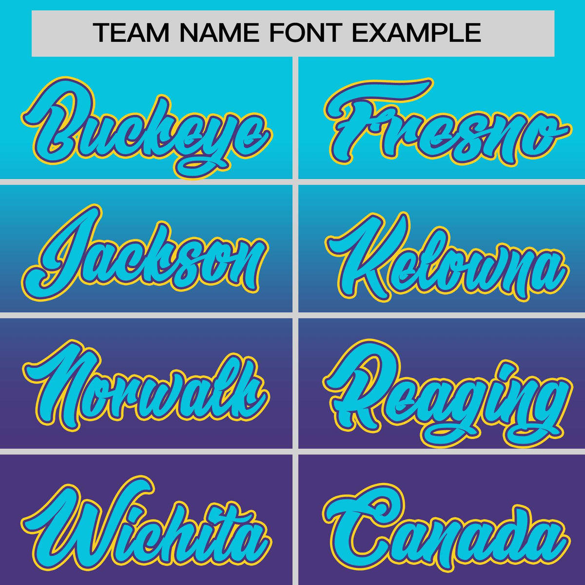 Custom Purple Sky Blue Gradient Fashion Design Authentic Baseball Jersey | KXKSHOP