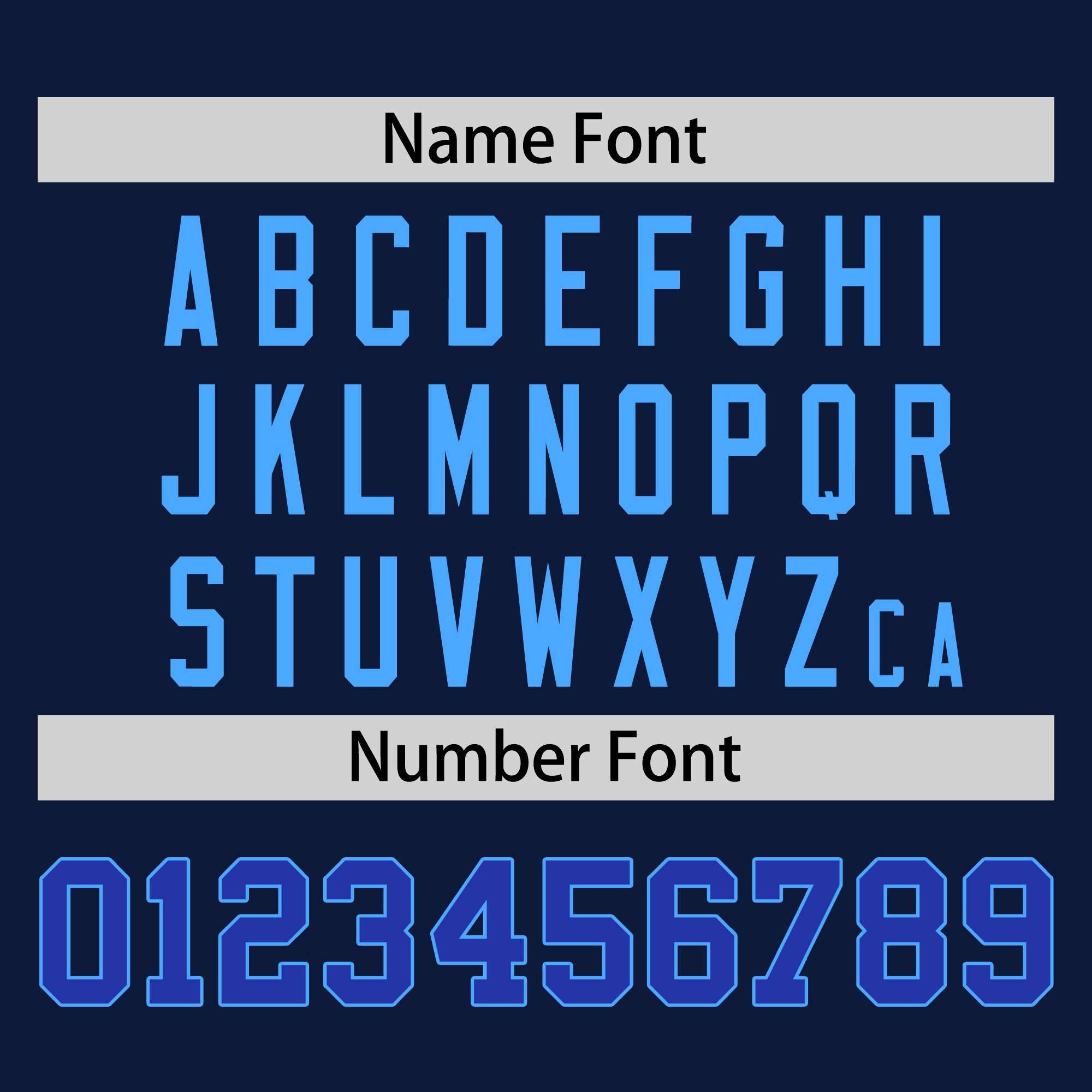 Custom Navy Royal-Powder Blue Personalized Raglan Sleeves Authentic Baseball Jersey | KXKSHOP