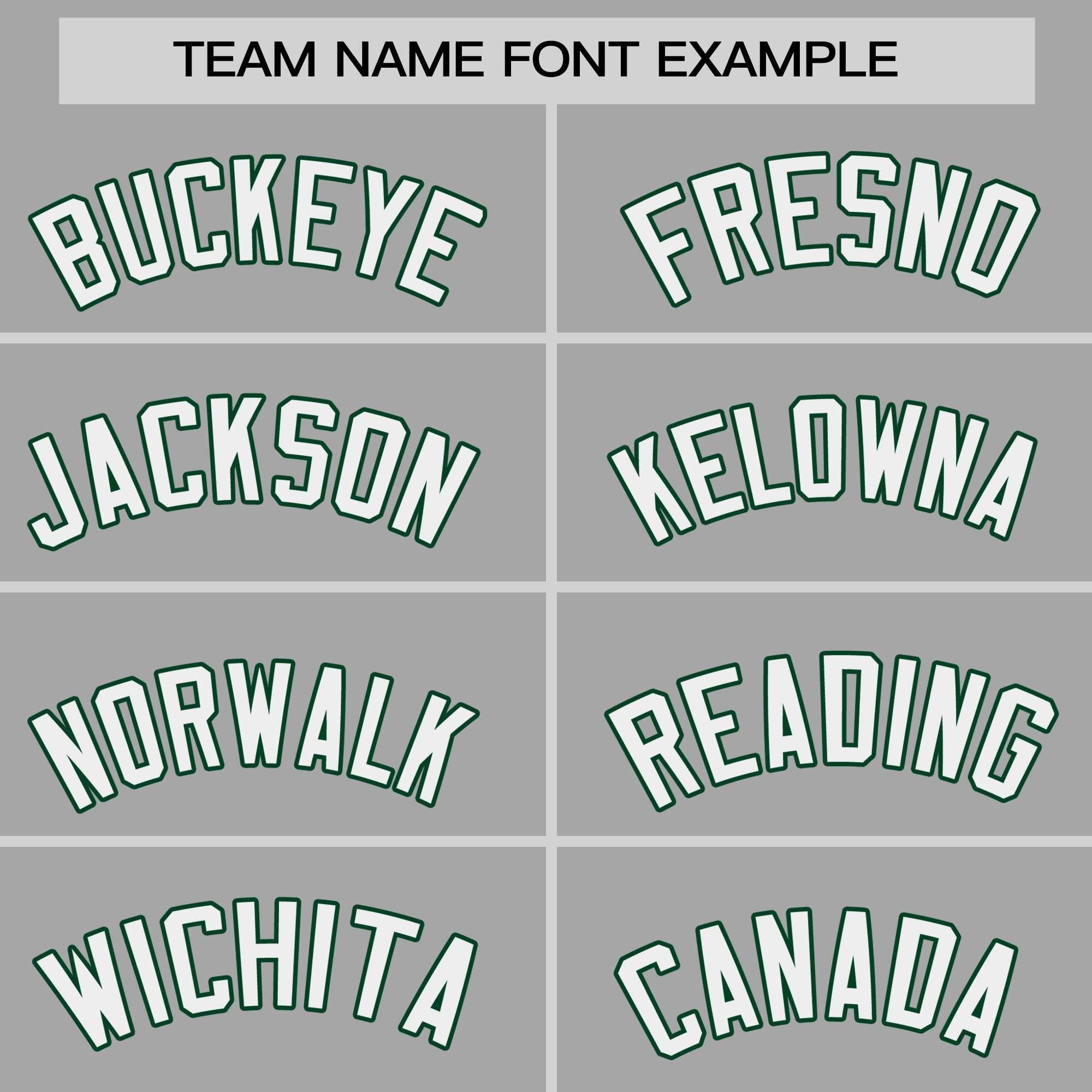 Custom Gray White-Kelly Green Personalized Raglan Sleeves Authentic Baseball Jersey | KXKSHOP