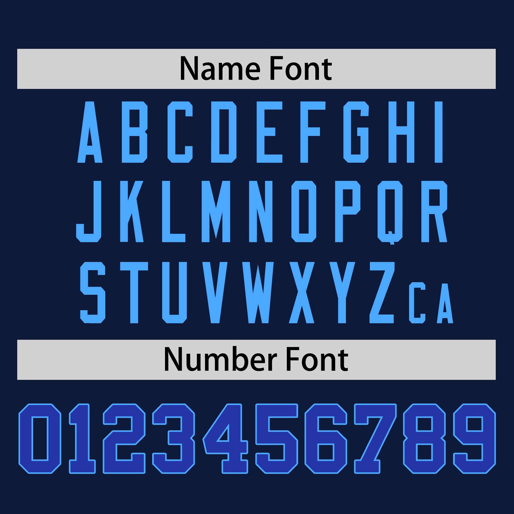 Custom Navy Royal-Powder Blue Personalized Raglan Sleeves Authentic Baseball Jersey | KXKSHOP