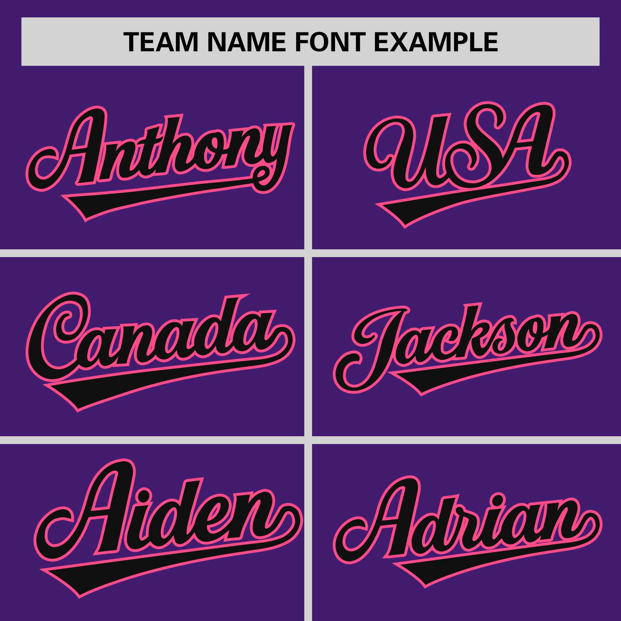 Custom Purple Black-Pink Personalized Raglan Sleeves Authentic Baseball Jersey | KXKSHOP