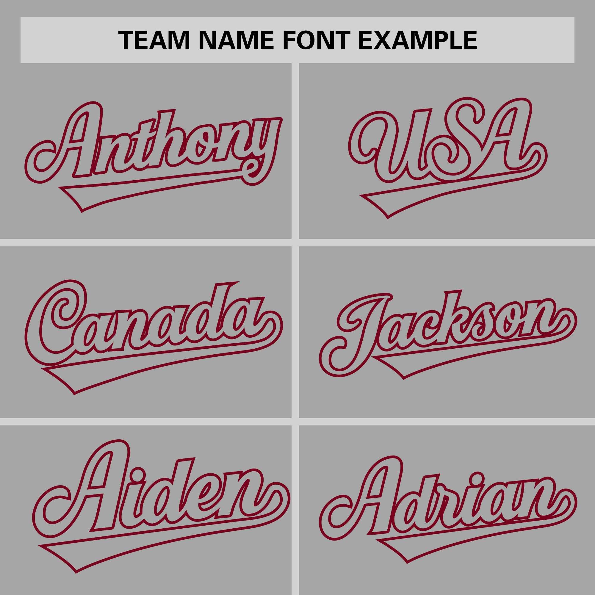 Custom Gray Gray-Crimson Personalized Raglan Sleeves Authentic Baseball Jersey | KXKSHOP