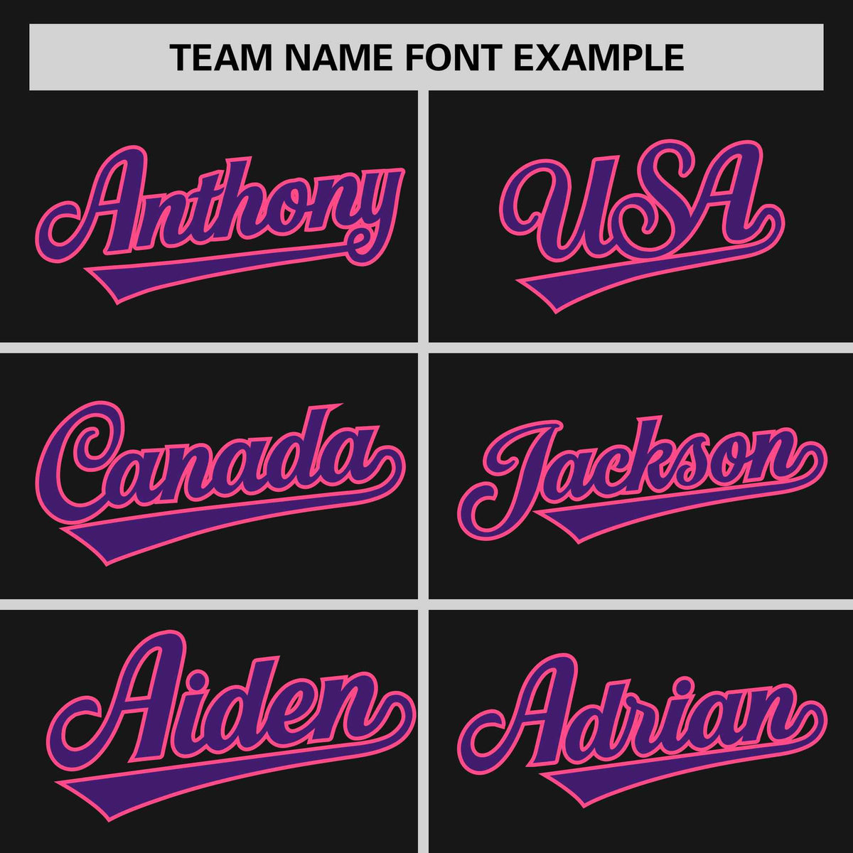 Custom Black Purple-Pink Personalized Raglan Sleeves Authentic Baseball Jersey | KXKSHOP