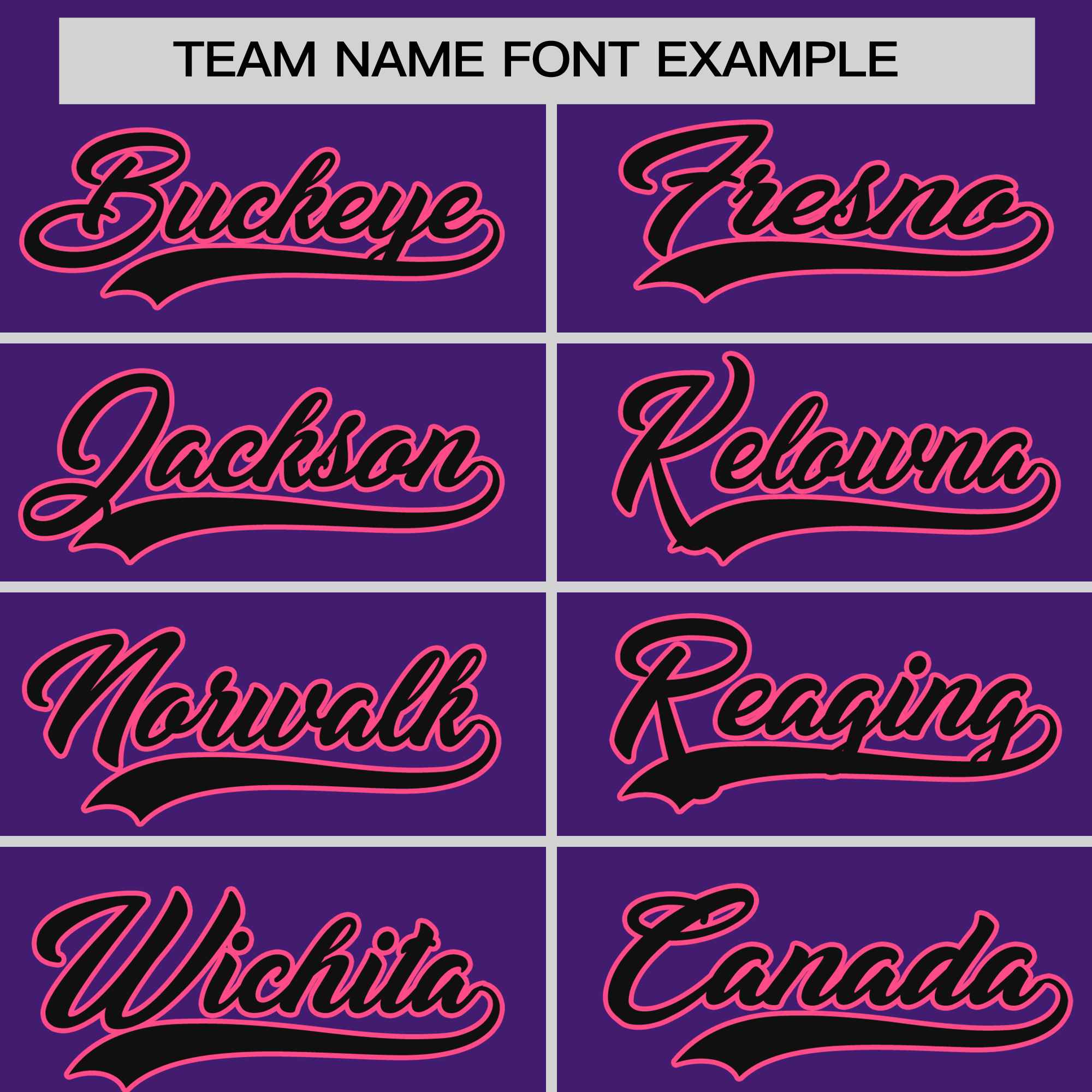 Custom Purple Black-Pink Personalized Raglan Sleeves Authentic Baseball Jersey | KXKSHOP