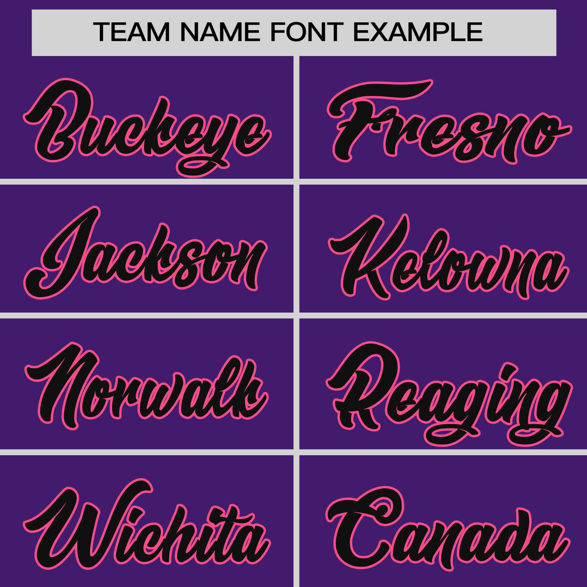 Custom Purple Black-Pink Personalized Raglan Sleeves Authentic Baseball Jersey | KXKSHOP