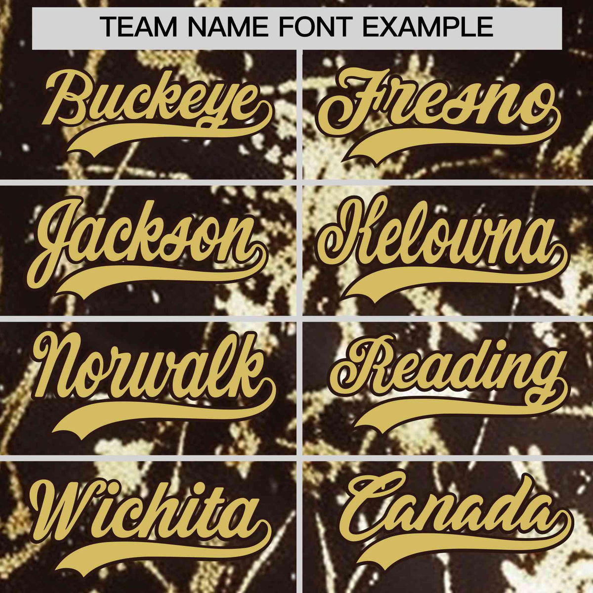 Custom Brown Old Gold Black&Shiny Gold Cracked Foil Hip Hop Button Down Baseball Jersey