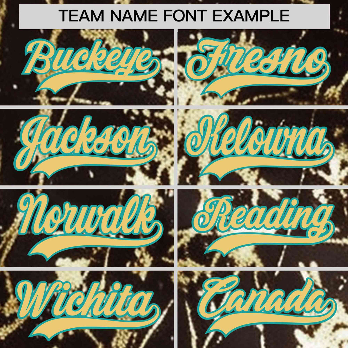 Custom Brown Khaki Black&Gold Marble Print Clubwear Party Streetwear Baseball Jersey