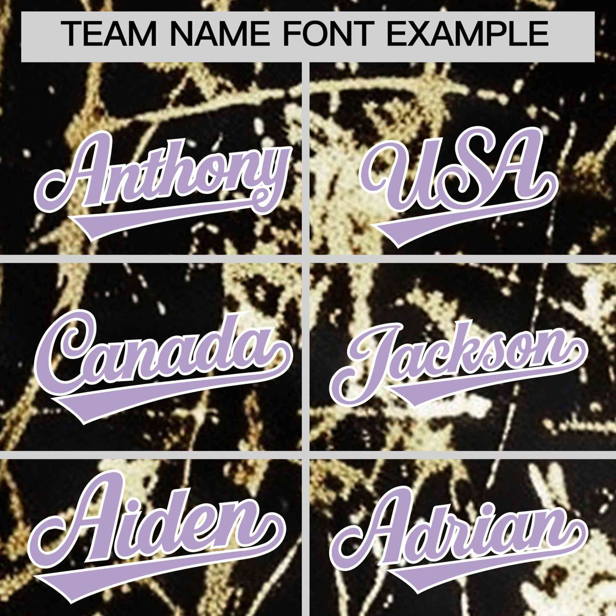 Custom Black Light Purple Metallic Gold Splatter Breathable&Wrinkle-Resistant Baseball Jersey| KXKSHOP