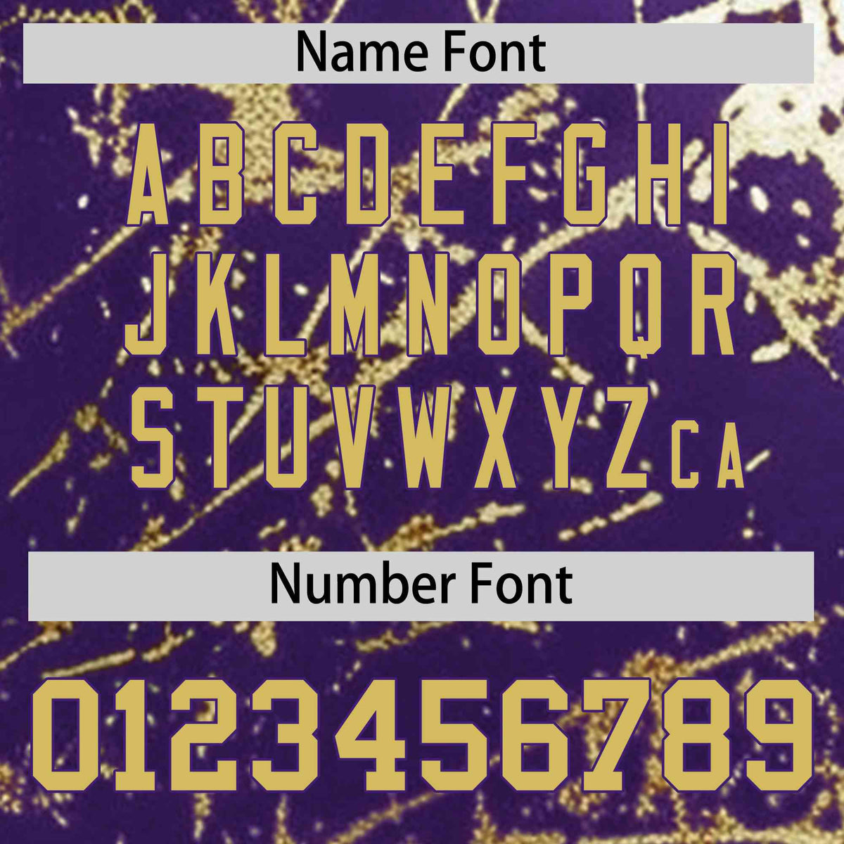 Custom Purple Old Gold Black&Shiny Gold Cracked Foil Hip Hop Button Down Baseball Jersey| KXKSHOP