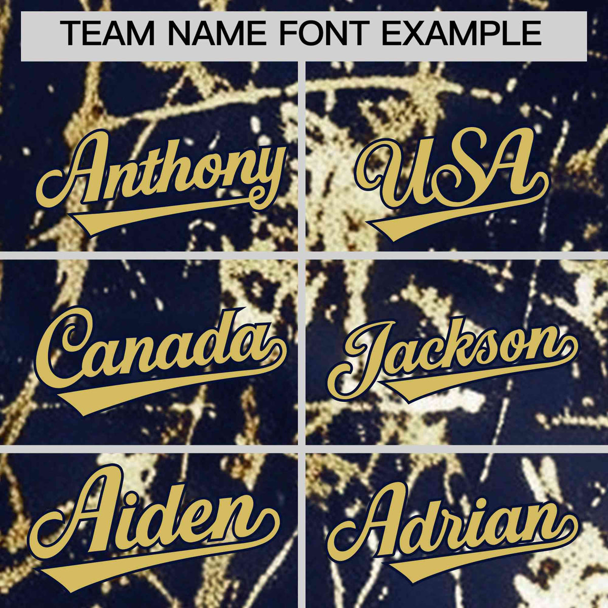 Custom Navy Old Gold Black&Shiny Gold Cracked Foil Hip Hop Button Down Baseball Jersey| KXKSHOP