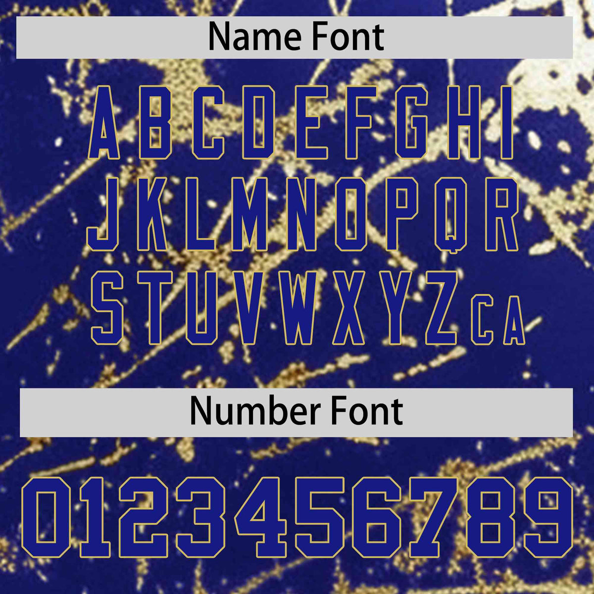 Custom Royal Old Gold Shiny Gold Cracked Texture Baseball Jersey| KXKSHOP