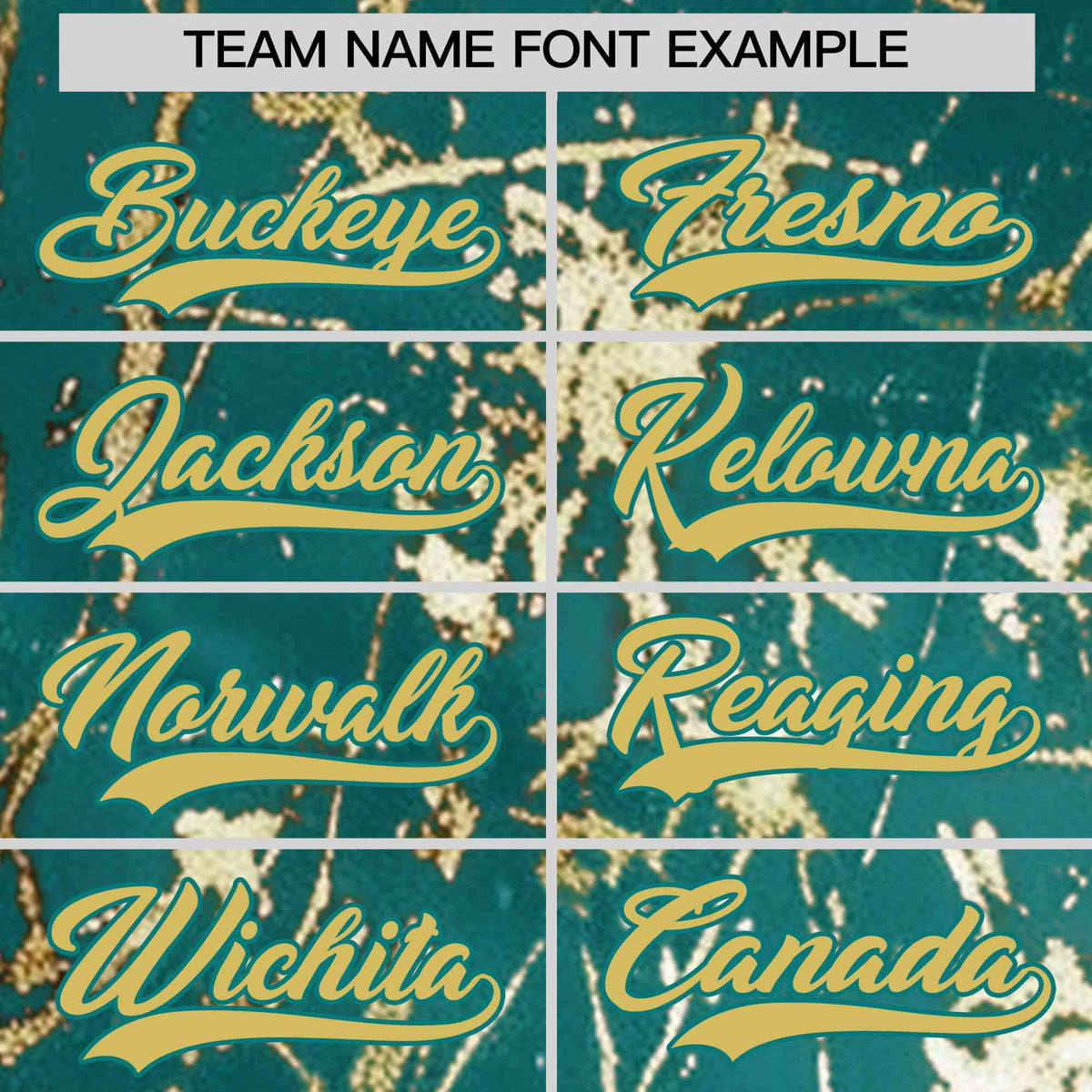 Custom Teal Old Gold Black&Shiny Gold Cracked Foil Hip Hop Button Down Baseball Jersey