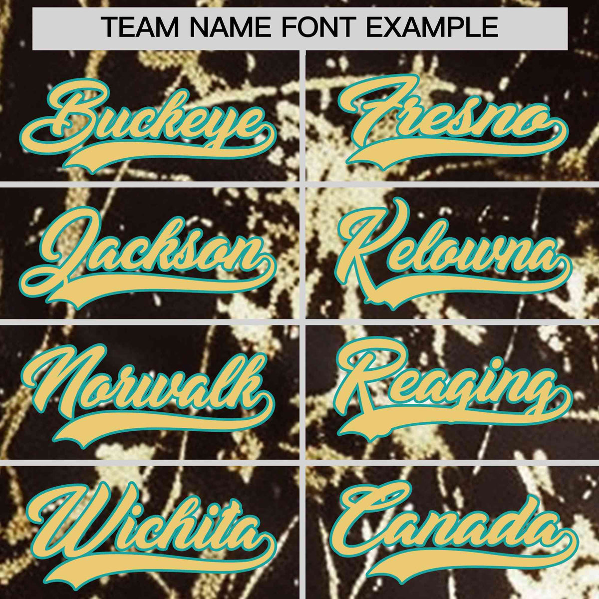 Custom Brown Khaki Black&Gold Marble Print Clubwear Party Streetwear Baseball Jersey