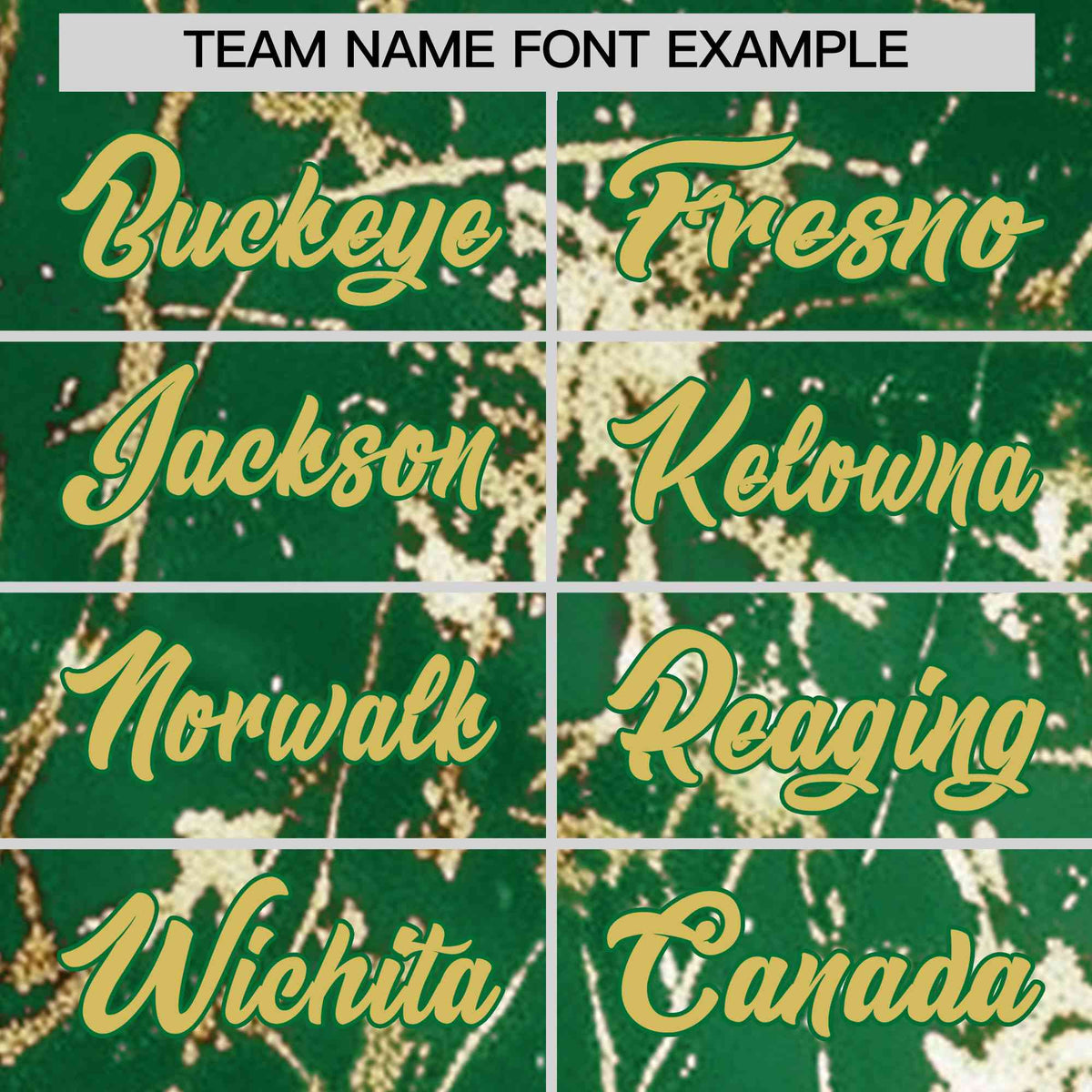 Custom Kelly Green Old Gold Black&Shiny Gold Cracked Foil Hip Hop Button Down Baseball Jersey