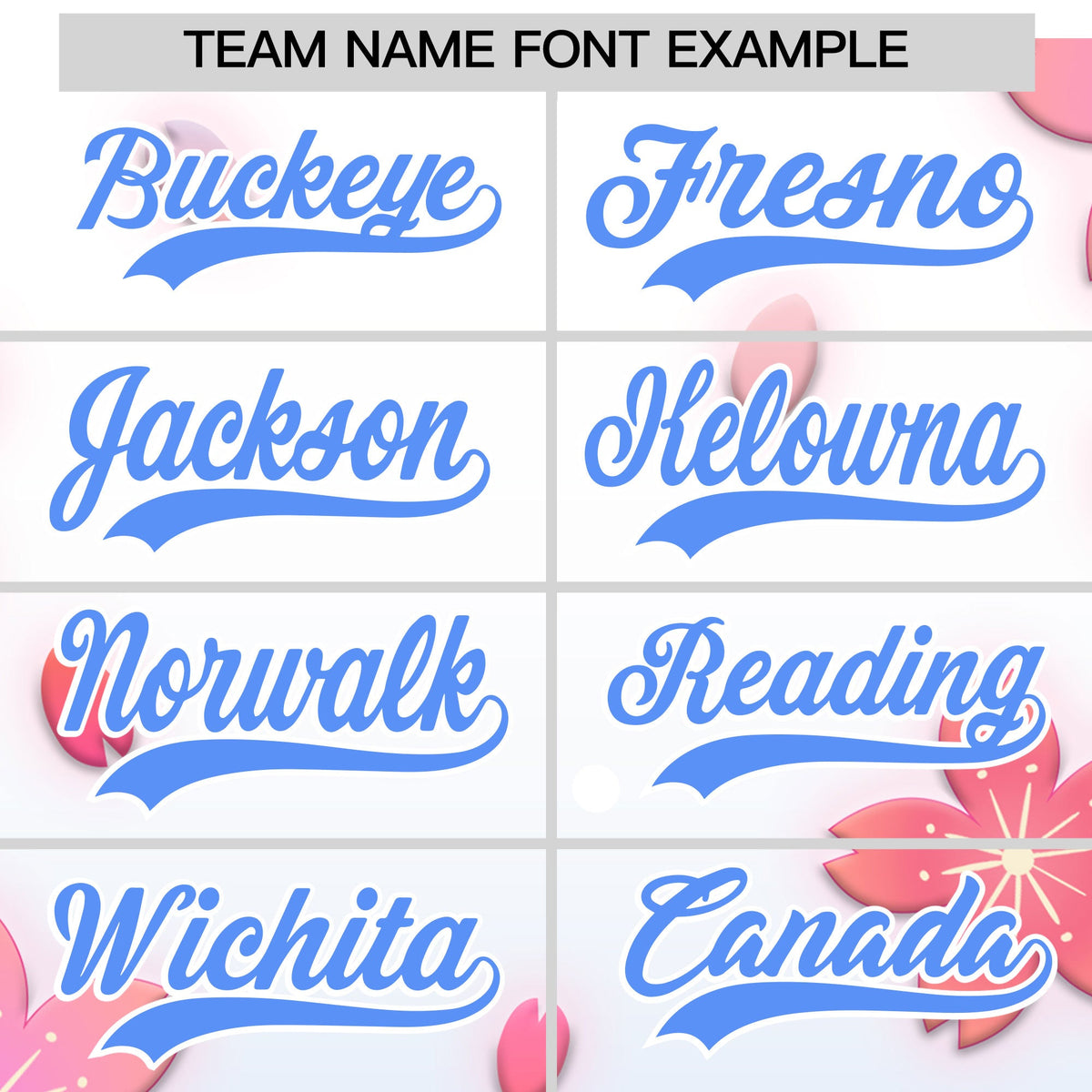 Custom Hooded Baseball Jersey | Pink Powder Blue Cherry Blossom Moisture-Wicking Jersey for Men &amp; Women