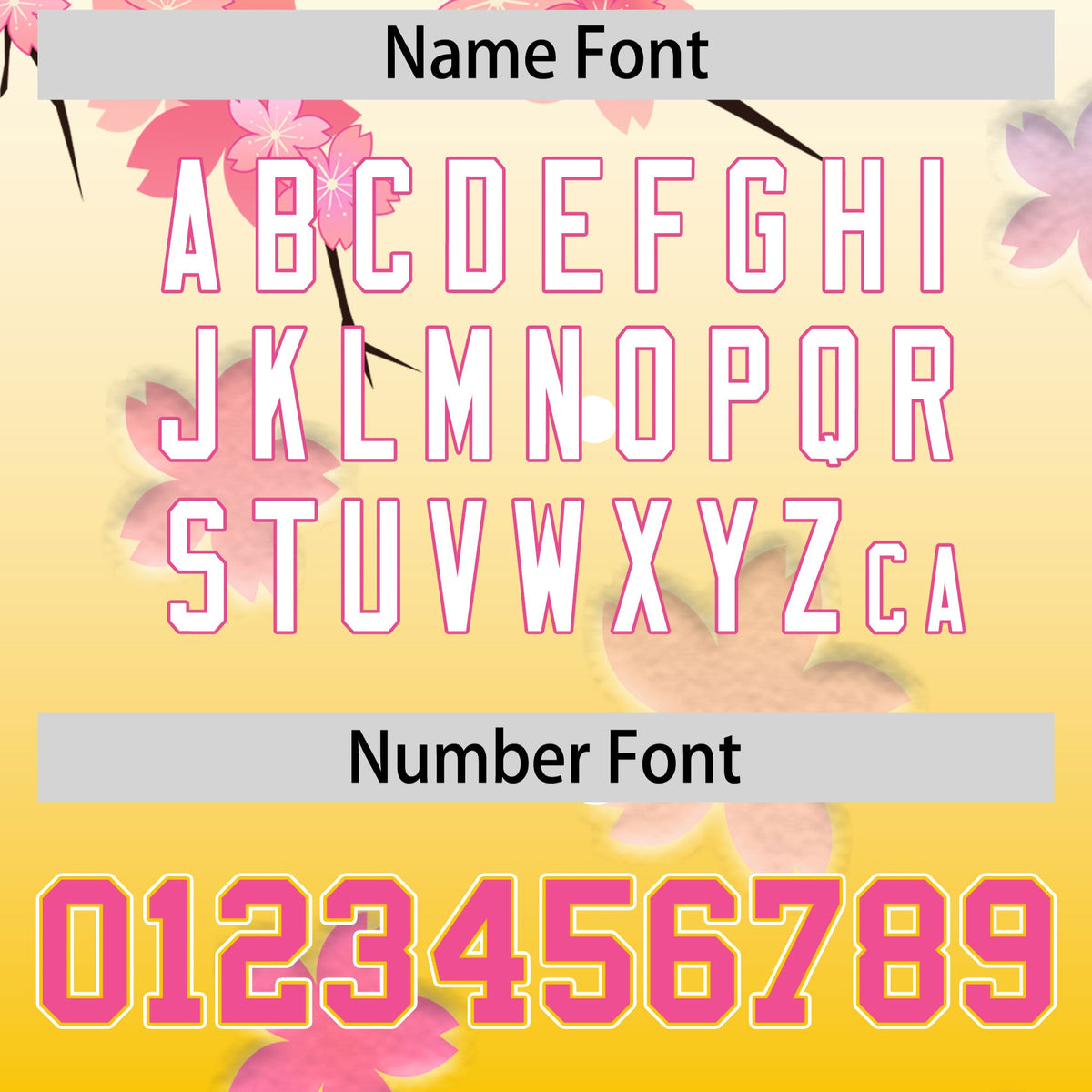 Custom Hooded Baseball Jersey | Pink Gold Cherry Blossom Breathable Athleisure Streetwear