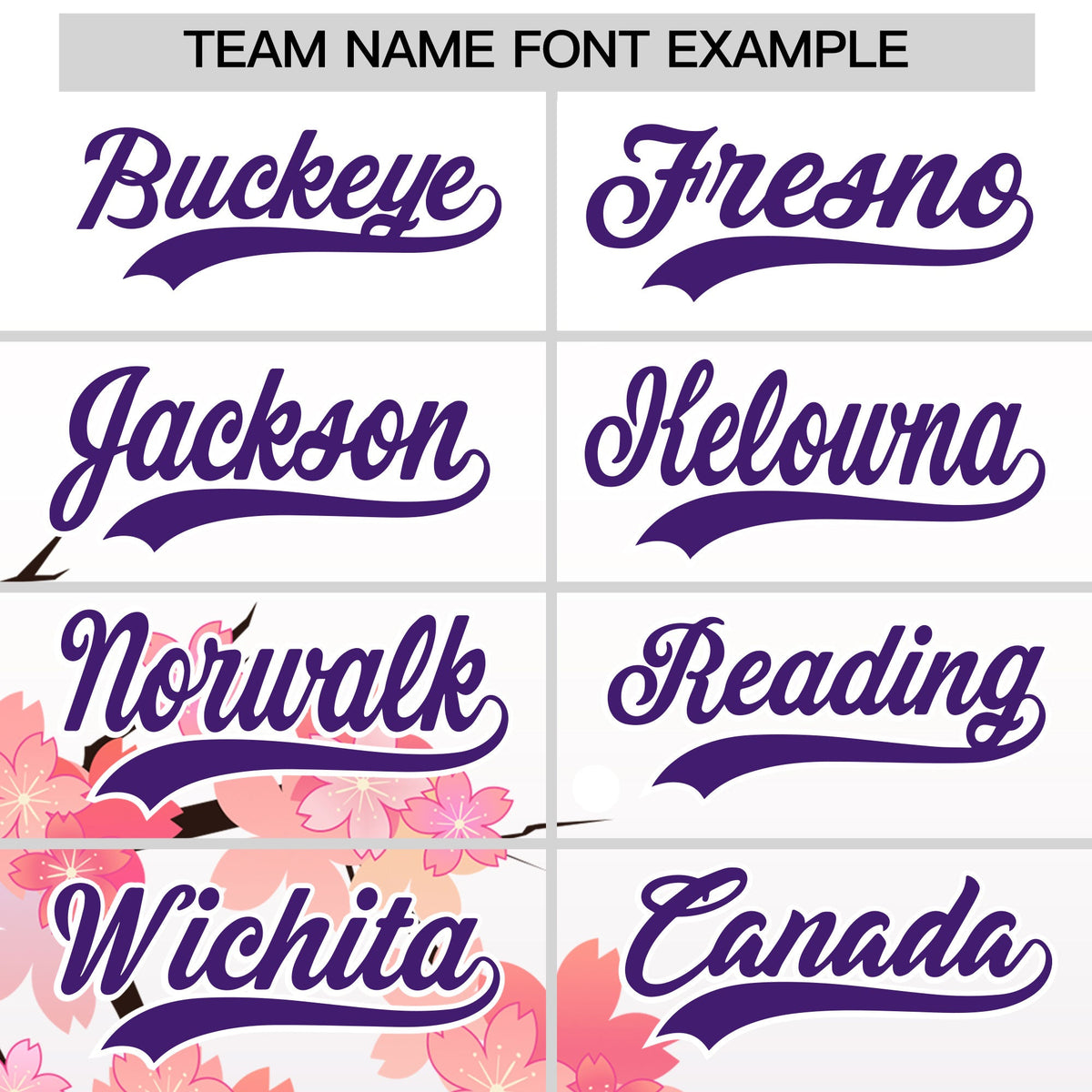 Custom Hooded Baseball Jersey | Pink Purple Cherry Blossom Moisture-Wicking Jersey for Men &amp; Women