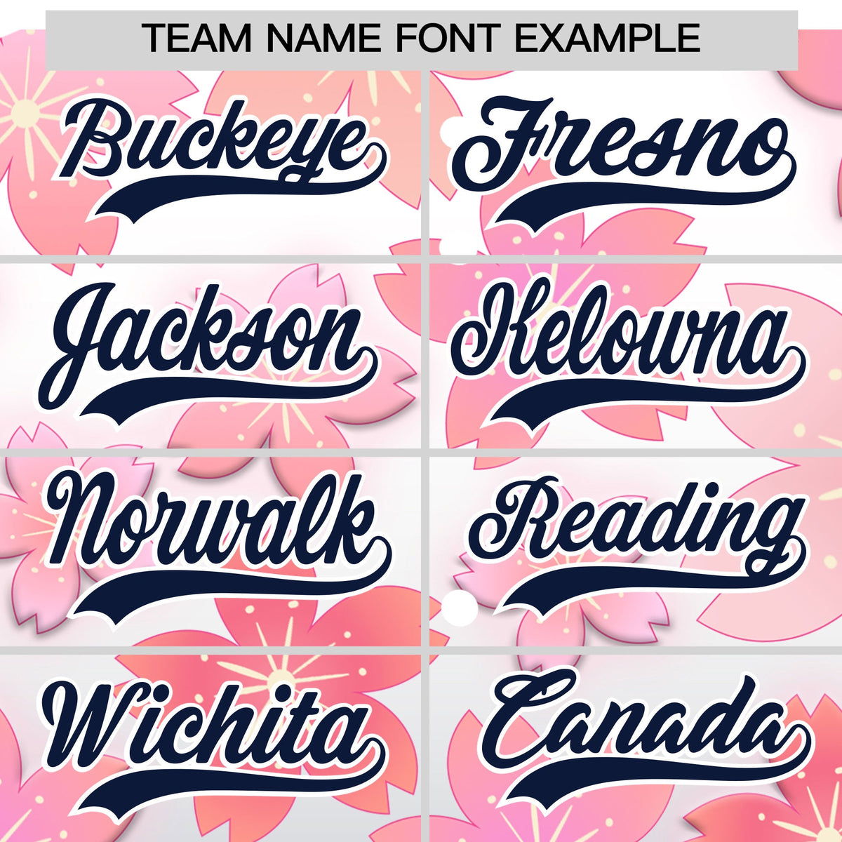 Custom Hooded Baseball Jersey | Pink Navy Cherry Blossom Breathable Athleisure Streetwear