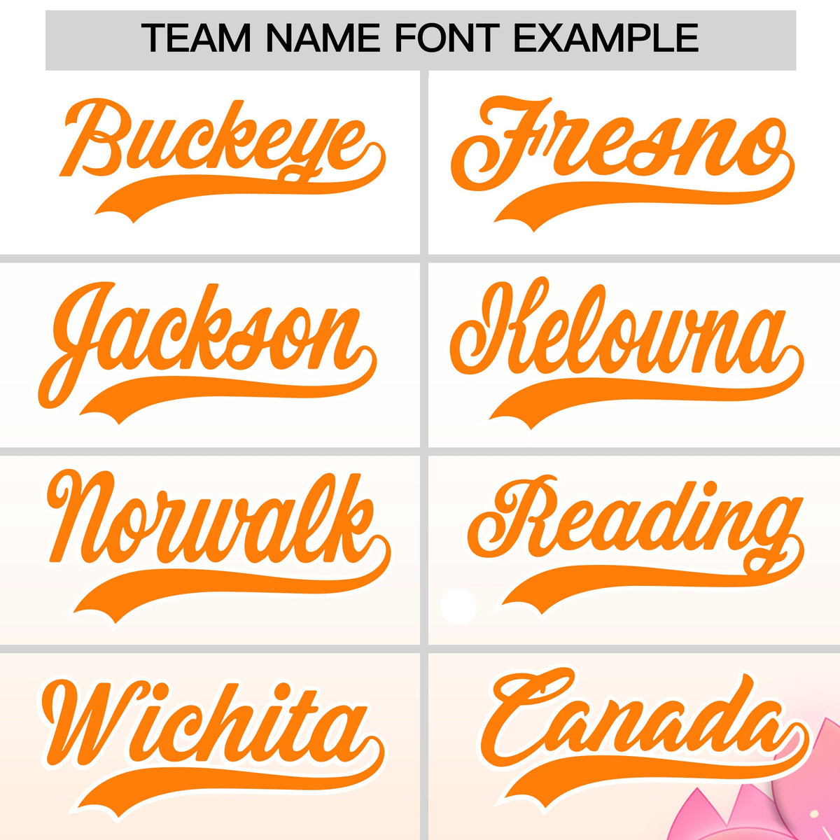 Custom Hooded Baseball Jersey | Pink Orange Cherry Blossom Moisture-Wicking Jersey for Men &amp; Women