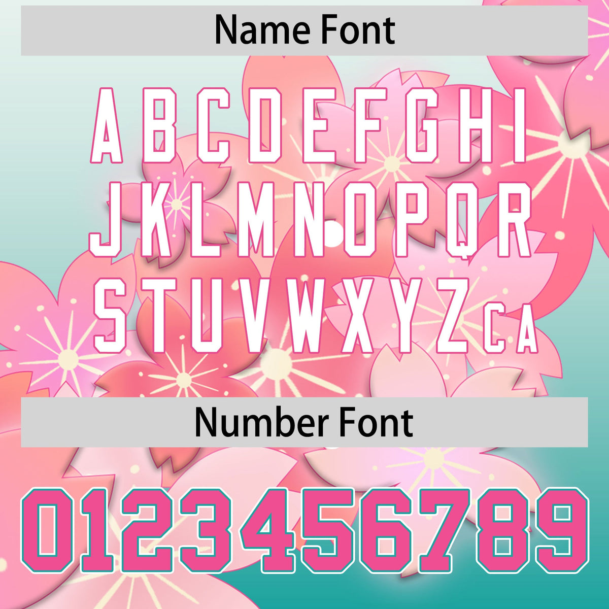 Custom Hooded Baseball Jersey | Pink Aqua Cherry Blossom Moisture-Wicking Jersey for Men &amp; Women