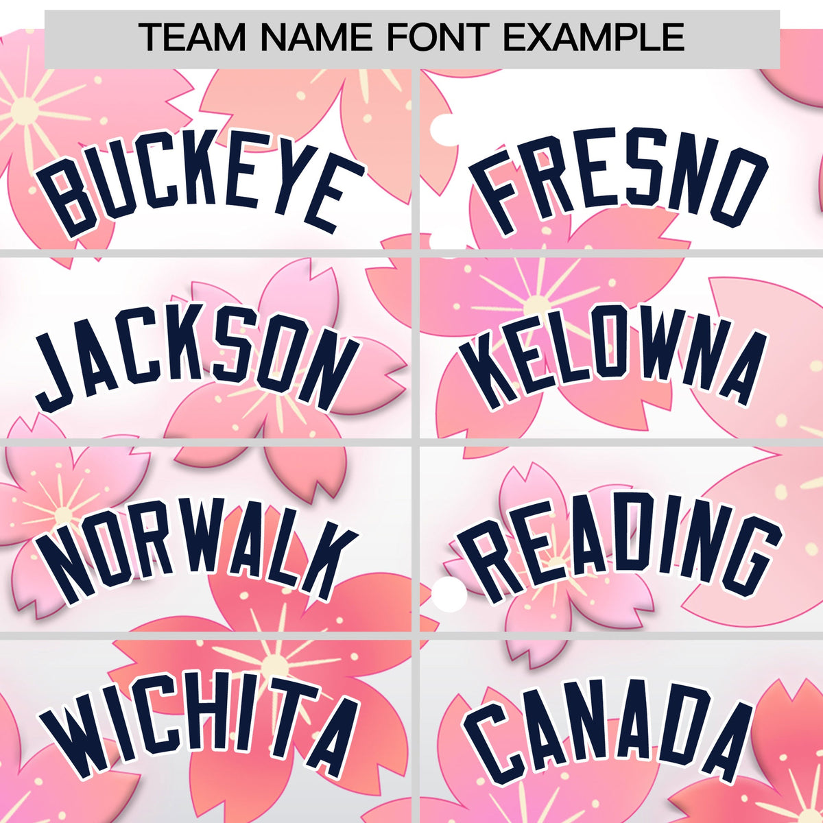 Custom Hooded Baseball Jersey | Pink Navy Cherry Blossom Breathable Athleisure Streetwear