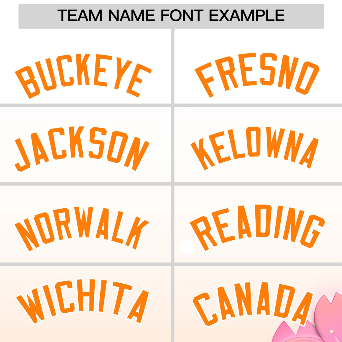 Custom Hooded Baseball Jersey | Pink Orange Cherry Blossom Moisture-Wicking Jersey for Men &amp; Women