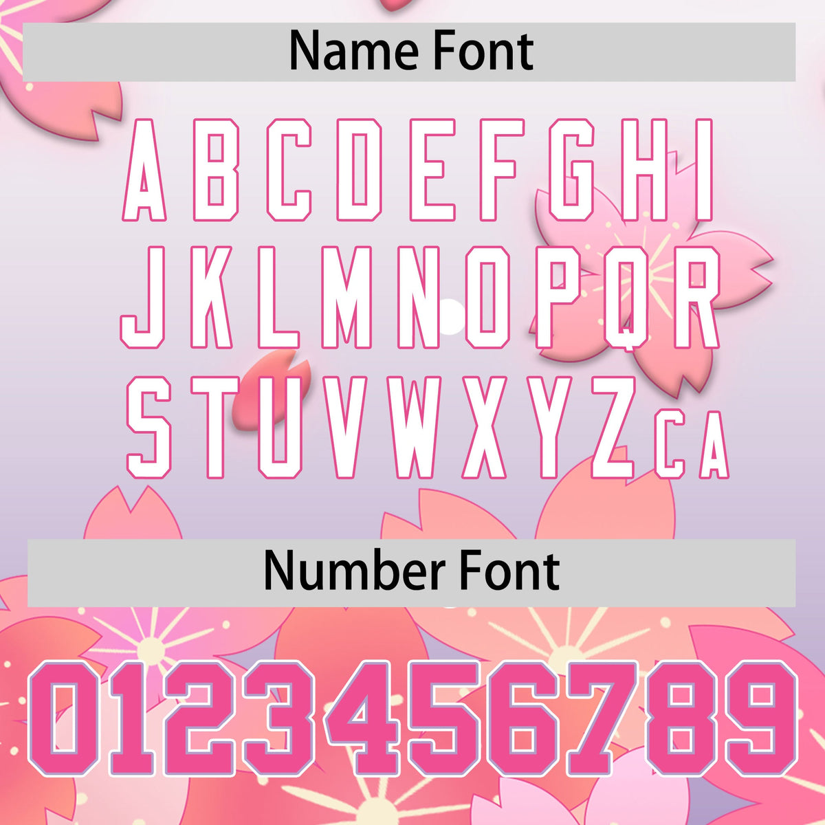 Custom Hooded Baseball Jersey | Pink Light Purple Cherry Blossom Personalized Name &amp; Number Sport Jersey