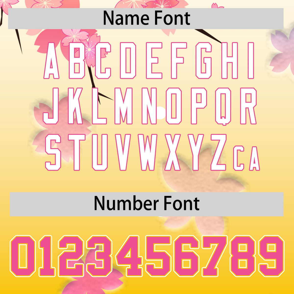 Custom Hooded Baseball Jersey | Pink Gold Cherry Blossom Breathable Athleisure Streetwear