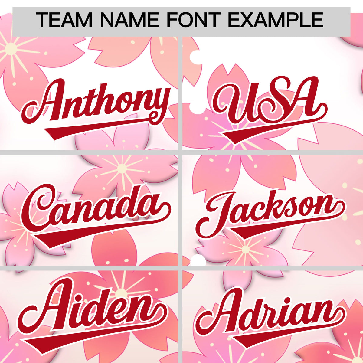 Custom Hooded Baseball Jersey | Pink Red Cherry Blossom Breathable Athleisure Streetwear