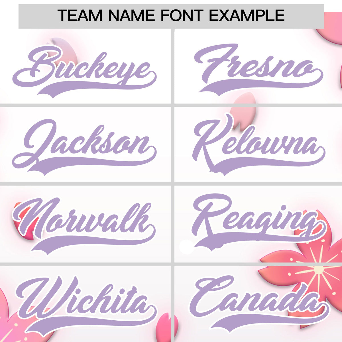 Custom Hooded Baseball Jersey | Pink Light Purple Cherry Blossom Personalized Name &amp; Number Sport Jersey