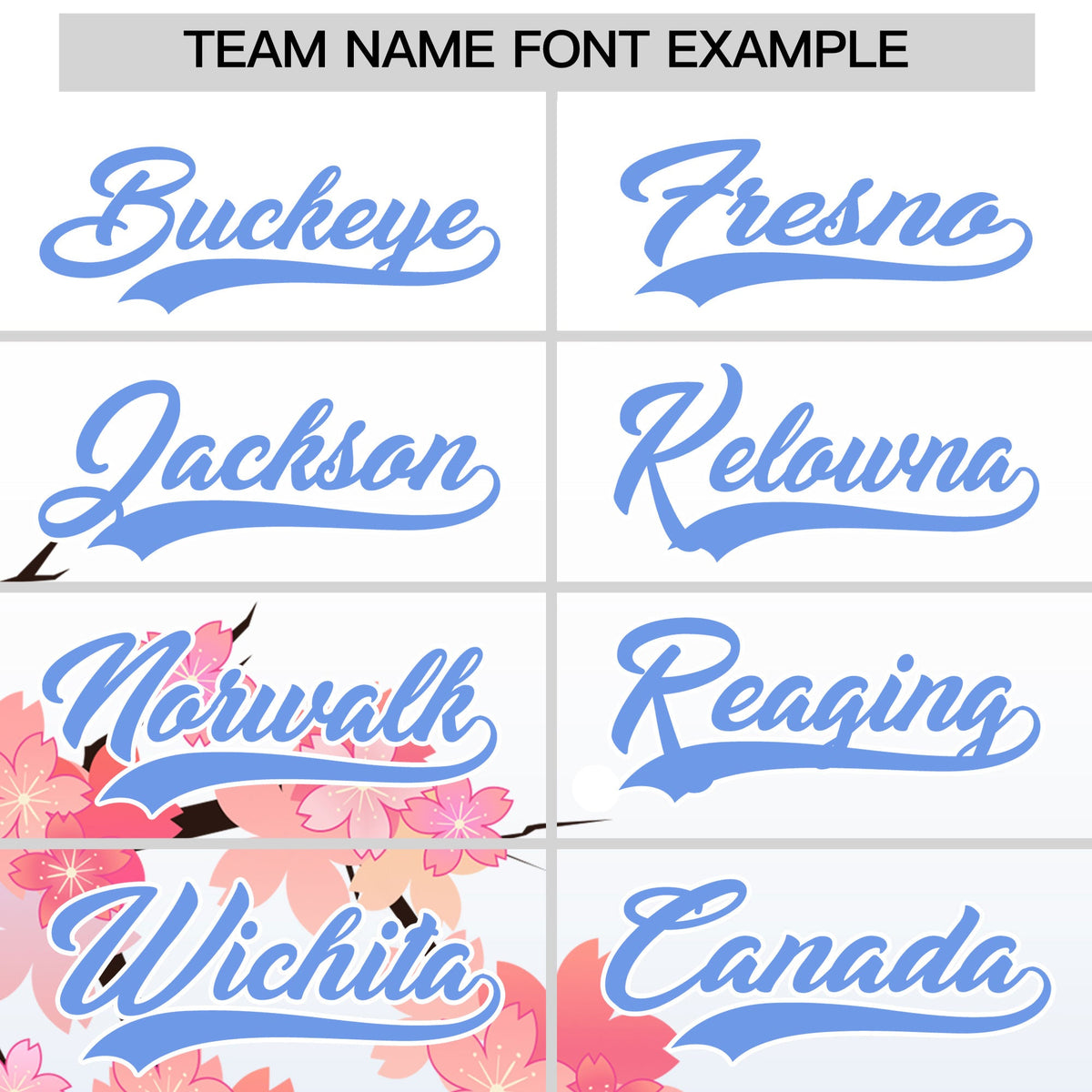 Custom Hooded Baseball Jersey | Pink Light Blue Cherry Blossom Breathable Athleisure Streetwear