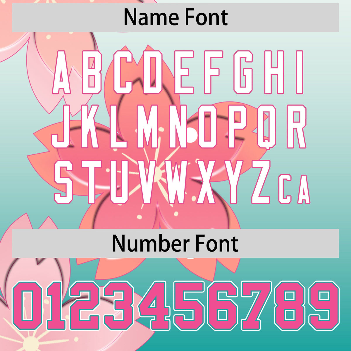 Custom Hooded Baseball Jersey | Pink Teal Cherry Blossom Moisture-Wicking Jersey for Men &amp; Women