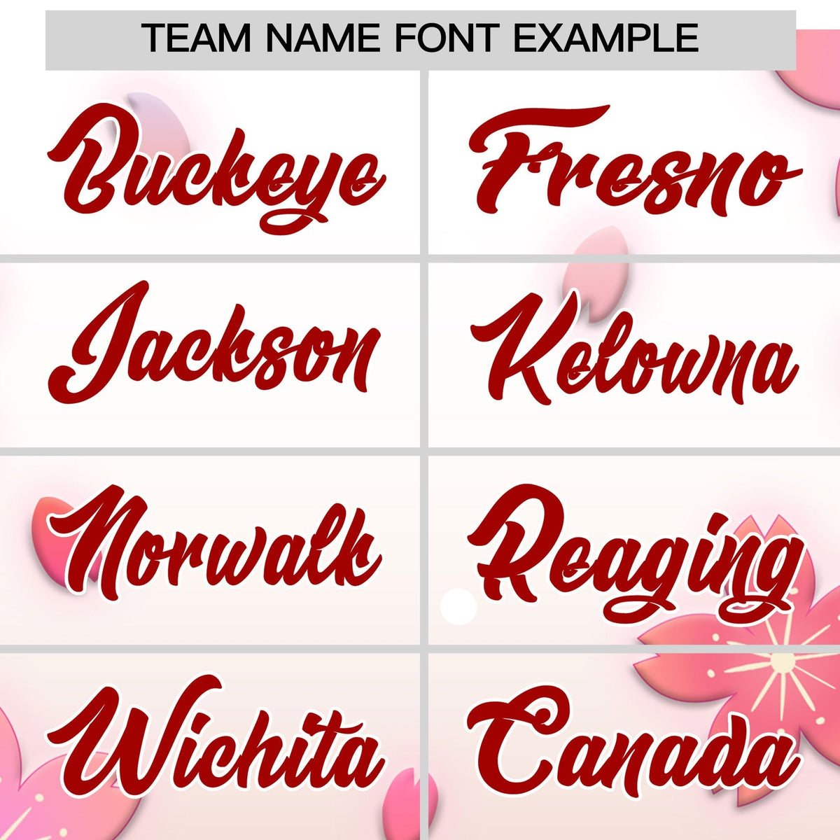 Custom Hooded Baseball Jersey | Pink Red Cherry Blossom Moisture-Wicking Jersey for Men &amp; Women