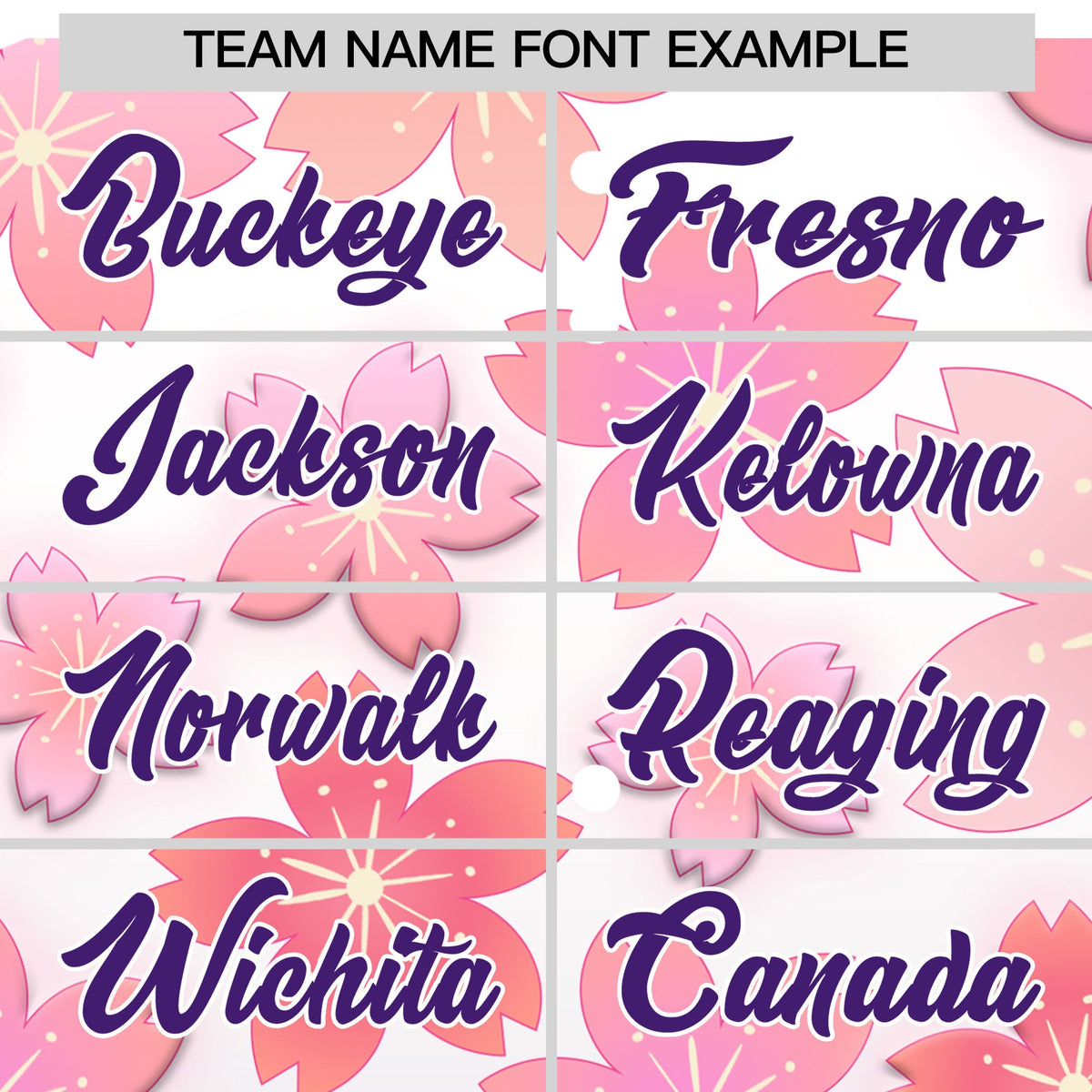 Custom Hooded Baseball Jersey | Pink Purple Cherry Blossom Moisture-Wicking Jersey for Men &amp; Women