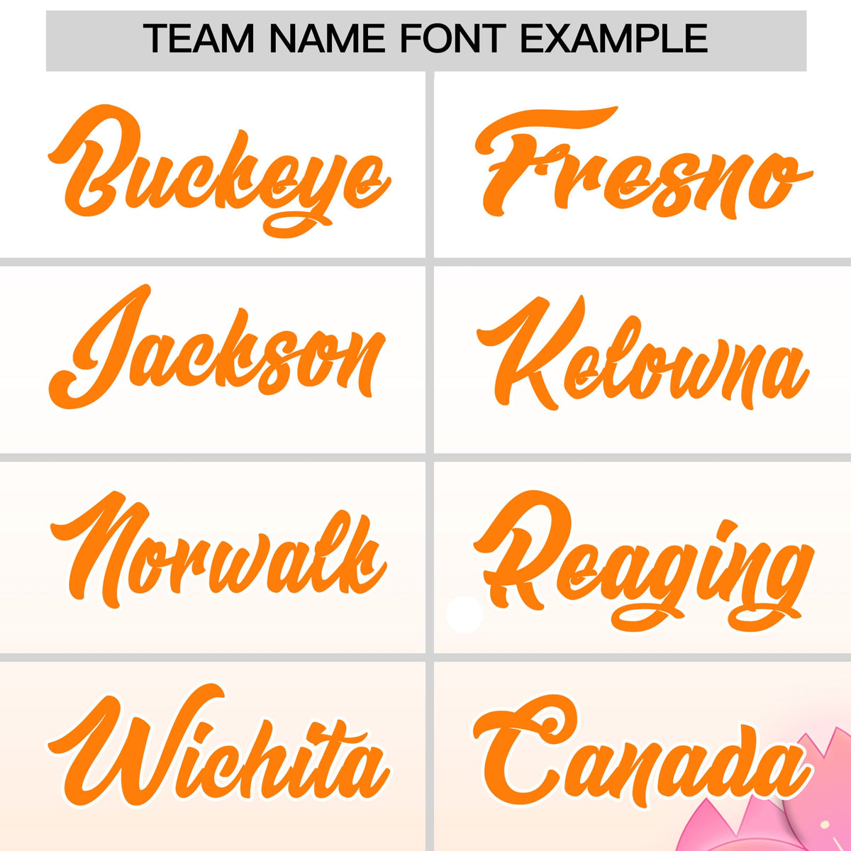 Custom Hooded Baseball Jersey | Pink Orange Cherry Blossom Moisture-Wicking Jersey for Men &amp; Women