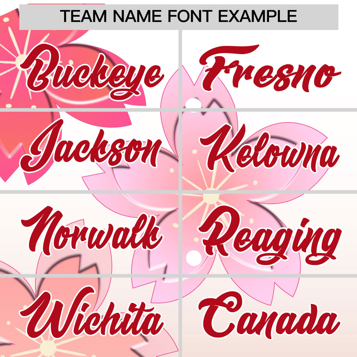 Custom Hooded Baseball Jersey | Pink Red Cherry Blossom Breathable Athleisure Streetwear