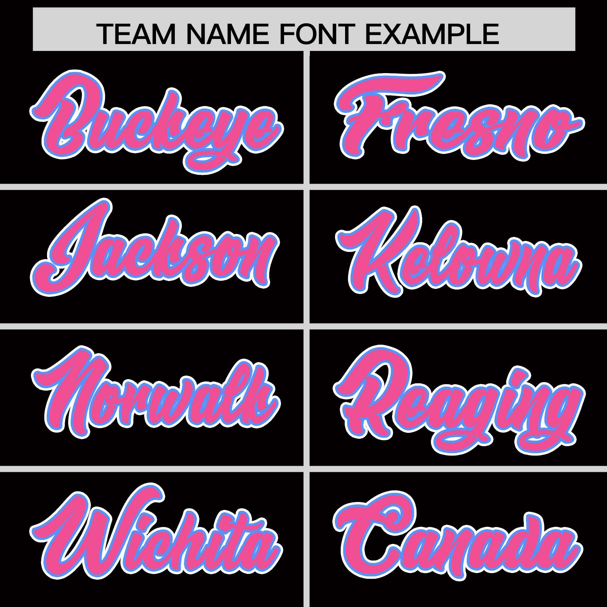 Custom Black Pink and Powder Blue Split Fashion Raglan Sleeves Authentic Baseball Hoodie Jersey