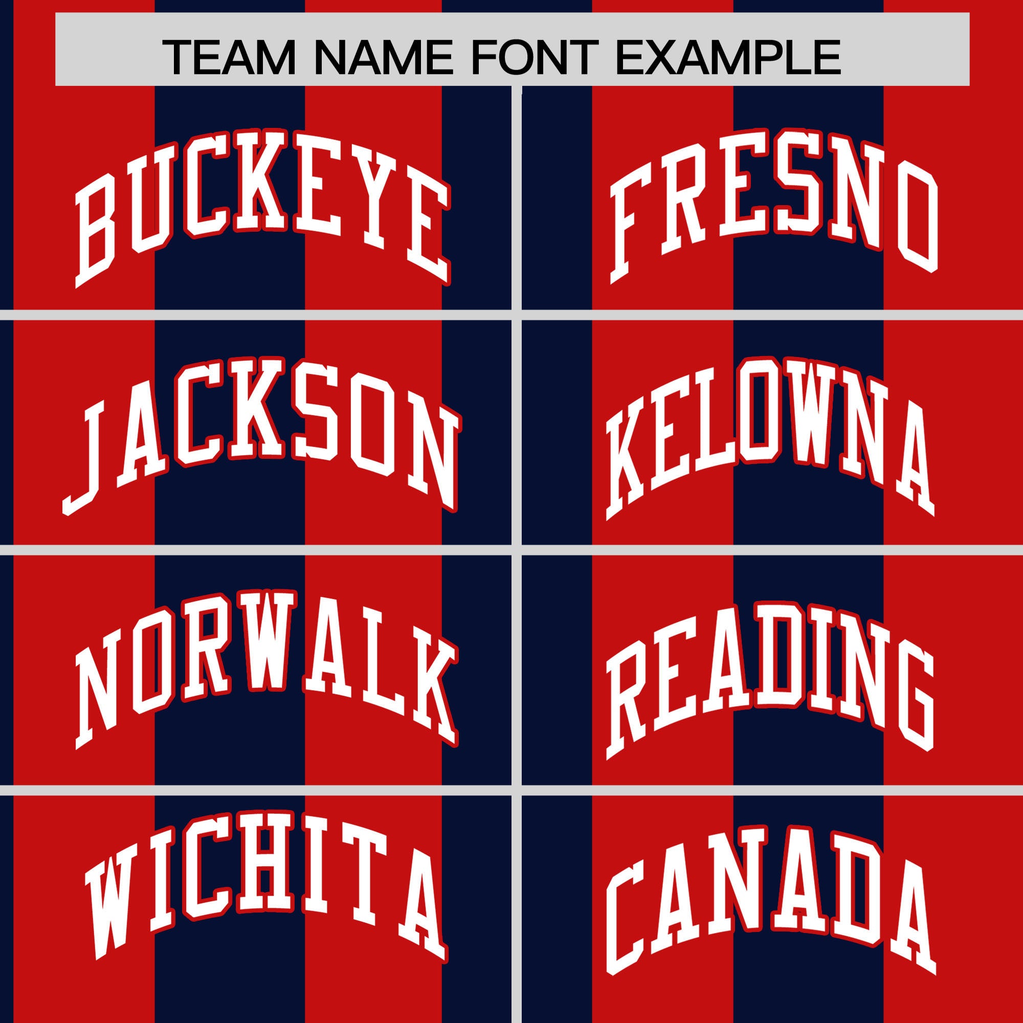 Custom Red Navy Stripe Fashion Authentic Two-Button Baseball Jersey| KXKSHOP