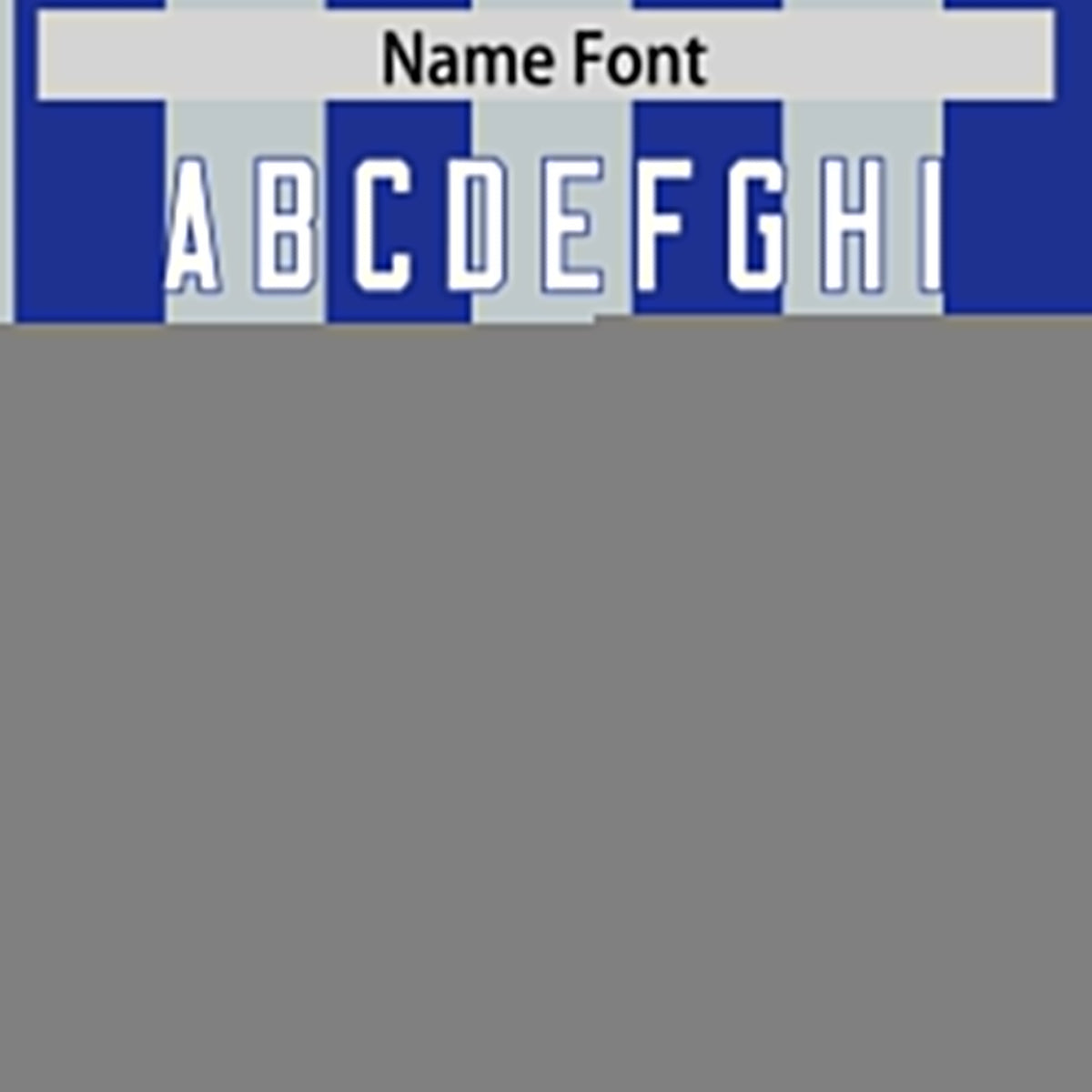 Custom Royal Silver Stripe Fashion Authentic Two-Button Softball Jersey