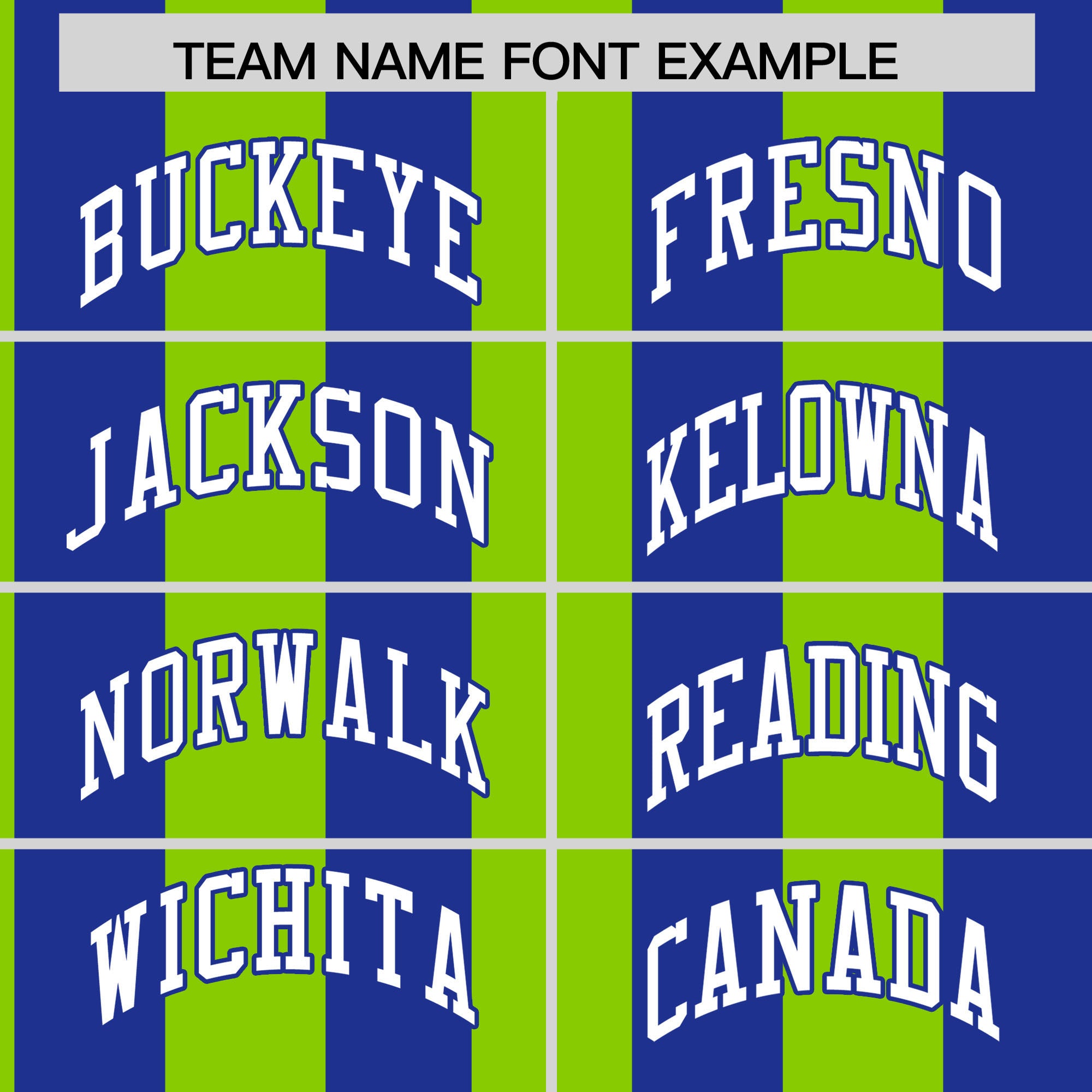 Custom Royal Neon Green Stripe Fashion Authentic Two-Button Baseball Jersey| KXKSHOP